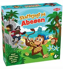 TACTIC Board Game - Treasure hunt on Monkey Island - Danish