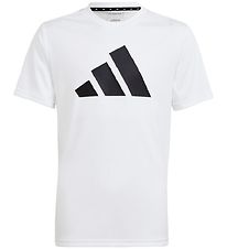 adidas Performance T-shirt - U TR-ES Logo T - White/Black