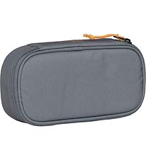 Beckmann Pencil Case - Dusty Green/Orange