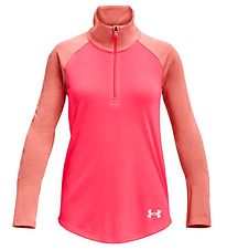 Under Armour Blouse - Tech Graphic 1/2 Zip - Pink Shock