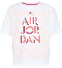 Jordan T-Shirt - Blanc av. Imprim