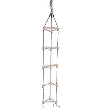 Krea Rope ladder - Triple - Wood