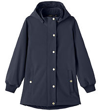 Name It Softshell Jacket w. Fleece - NkfAlfa - Dark Sapphire