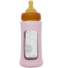 Hevea Feeding Bottle - 250 mL - Powder Pink