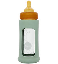 Hevea Feeding Bottle - 250 mL - Seafoam Blue