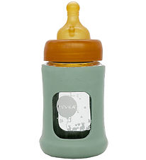 Hevea Feeding Bottle - 150 mL - Seafoam Blue