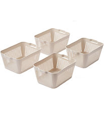 Liewood Basket - 4-Pack - Small - 30x22x14 cm - Sandy