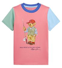 Polo Ralph Lauren T-shirt - Key West - Pink w. Soft Toy