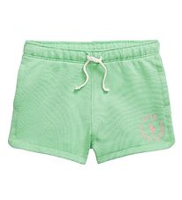 Polo Ralph Lauren Sweat Shorts - Longwood - Light Green w. Pink