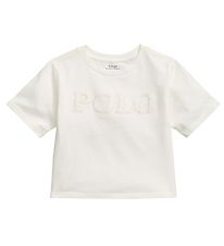 Polo Ralph Lauren T-Shirt - Bijgesneden - Cottage - Wit