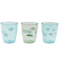 Done by Deer Cup - Yummy+ - Happy Clouds - 3-Pack - Green