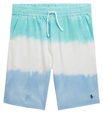 Polo Ralph Lauren Sweatshorts - Key West - Blauw/Wit