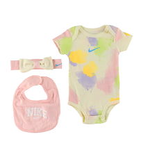 Nike Set - Pannband/Haklapp/Body k/ä - Flerfärgad