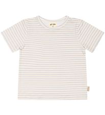 Petit Piao T-shirt - Baggy tryckt - Pearl Blue/Offwhite