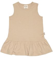 Petit Piao Dress - Waffle - Dark Sand