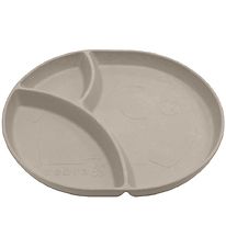 Sebra Assiette - Bioplast - 3 Chambres - Mamans - Jete Beige