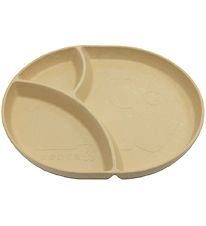 Sebra Assiette - Bioplastique - 3 Chambres - Mamans - Wheat Yell