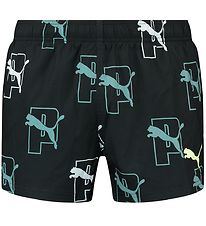 Puma Badeshorts - Black Kombination