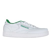 Reebok Schoenen - Club C Junior - Wit/Groen