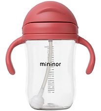 Mininor Cup w. Straws - Tritan - 330 mL - Rhubarb