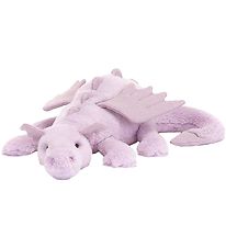 Jellycat Soft Toy - 50x12 cm - Lavender Dragon