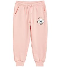 Mini Rodini Sweatpants - Seashell Chenille Packing - Pink