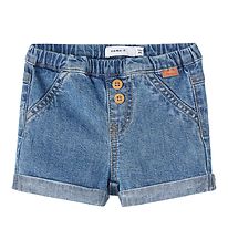 Name It Shortsit - NbmBen - Dark Blue Denim