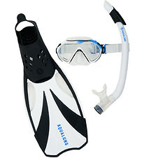 Aqua Lung Snorkeling Set - Adult - Compass - Black/White