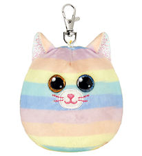 Ty Sleutelhanger m. Knuffel - Squishy Mutsen - 9 cm - Heather