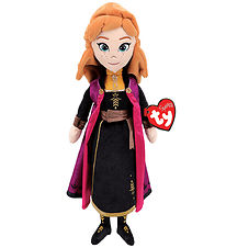 Ty Doll w. Sound - Beanie Buddies - 38 cm - Frozen 2 - Anna