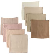 Carrés de mousseline Cam Cam - 70x70 cm - 8 Pack - Rose Mix