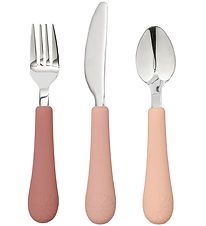 Cam Cam Cutlery - Silicone - Flower - Rose Mix