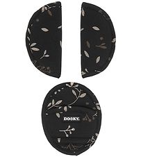 Dooky Universal Pillows - Romantic Leaves - Black