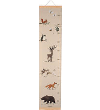 Filibabba Wanddecoratie - Groeimeter - Dieren van het bos