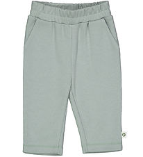 Msli Trousers - Waffle - Spa Green