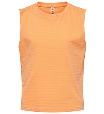 Kids Only Top - KogOlivie - Oranje Chiffon