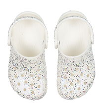 Crocs Sandalen - Classic+ Starry Glitter Clog K - Wei