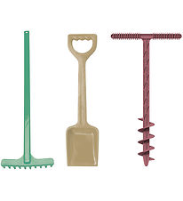 Dantoy Beach Set - 3-Pack - Drill/Rive/Showel