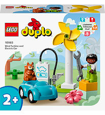 LEGO DUPLO - Wind Turbine and Electric Car 10985 - 16 Parts