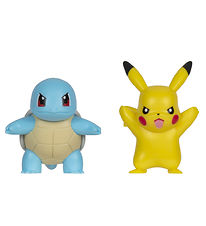 Pokmon Toy Figurine - 2-Pack - Battle Figure Pack - Pikachu/Squ