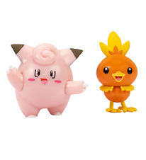 Pokmon Toy Figurine - 2-Pack - Battle Figure Pack - Torchic/Cle