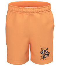 Name It Sweat Shorts - NmmVanny - Mock Orange w. Print