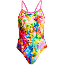 FUNKITA Fille (8-14ans) Jumbled Up - Racerback 2 pieces - Maillot de bain  Natation Fille Collection Flying Start