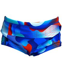 Funkita Swim Trunks - UV50+ - Printed Trunks - Battle Blue