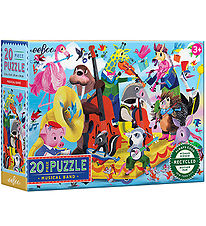 Eeboo Puzzel - 20 Bakstenen - 28x38 cm - Bandspel