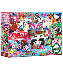 Eeboo Puzzle - 20 Bricks - Holds Off