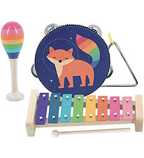 Vilac Ensemble d'Instruments  Musique - 4 Instruments - Rainbow