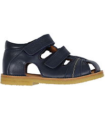 Pom Pom Sandalen - Rub Sole Two - Navy