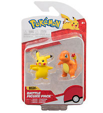 Pokmon Toy Figurine - 2-Pack - Battle Figure - Pikachu/Charmand