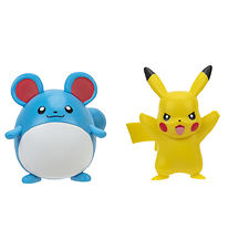Pokmon Toy Figurine - 2-Pack - Battle Figure Pack - Pikachu/Mar